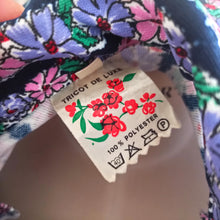 Laden Sie das Bild in den Galerie-Viewer, 1960s - Tricote de Luxe Floral Dress - Sz 44