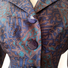 Charger l'image dans la galerie, 1950s 1960s - TRICEL, France - Exquisite Satin Jacket - W29 (74cm)