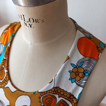 Load image into Gallery viewer, 1960s - Gorgeous Colors Summer Dress - Sz 42