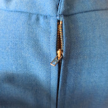 Laden Sie das Bild in den Galerie-Viewer, 1960s - EURAL, France - Gorgeous Blue Dress - Sz 44