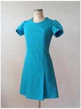 Charger l'image dans la galerie, 1960s - Cute Blue Dress - W30 (76cm)