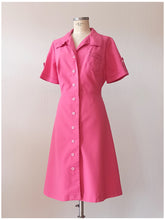 Laden Sie das Bild in den Galerie-Viewer, 1960s 1970s - SIXTH SENSE - Pink Dress - W33 (84cm)