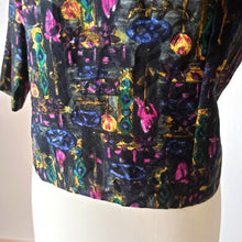 Load image into Gallery viewer, 1960s - Fabulous Abstract Cotton Top - Sz. M