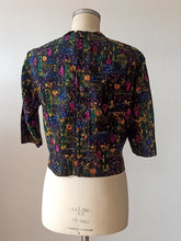Load image into Gallery viewer, 1960s - Fabulous Abstract Cotton Top - Sz. M