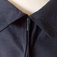 Charger l'image dans la galerie, 1960s - DMK, Berlin - Superb Iron Grey Dress - W28.5 (72cm)