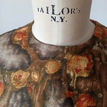 Charger l'image dans la galerie, 1960s - Lovely Abstract Cotton Blouse