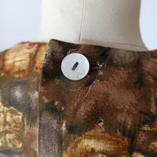 Charger l'image dans la galerie, 1960s - Lovely Abstract Cotton Blouse