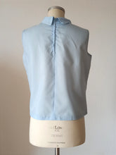 Load image into Gallery viewer, 1960s - FAY - Sweet Baby Blue Blouse - Size 40