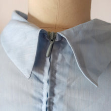 Load image into Gallery viewer, 1960s - FAY - Sweet Baby Blue Blouse - Size 40