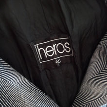 Carica l'immagine nel visualizzatore di Gallery, 1970s - HEROS - Black Optical Illusion Dress - Size 40