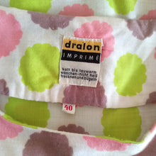 Load image into Gallery viewer, 1950s 1960s - DRALON - Adorable Colors Day Dress - W28.5 (72cm)