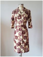 Charger l'image dans la galerie, 1950s - LOVE LINE CREAZIONI, Italy - Stunning Abstract Dress - W34 (86cm)