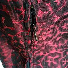 Charger l'image dans la galerie, 1950s 1960s - Stunning Red Wine German Wiggle Dress - W32 (82cm)