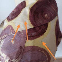 Charger l'image dans la galerie, 1950s - LOVE LINE CREAZIONI, Italy - Stunning Abstract Dress - W34 (86cm)