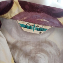 Charger l'image dans la galerie, 1950s - LOVE LINE CREAZIONI, Italy - Stunning Abstract Dress - W34 (86cm)