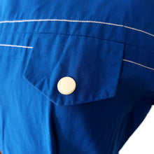 Charger l'image dans la galerie, 1950s 1960s - HORN, Bremen - Gorgeous Blue Dress - W31 (78cm)