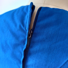 Charger l'image dans la galerie, 1950s 1960s - HORN, Bremen - Gorgeous Blue Dress - W31 (78cm)