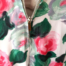 Charger l'image dans la galerie, 1950s 1960s - Stunning Cold Rayon Roseprint Dress - W26 (66cm)