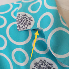 Charger l'image dans la galerie, 1940s 1950s - Fabulous Turquoise Rayon Blouse - Sz 46