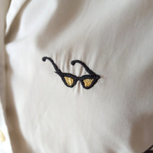 Charger l'image dans la galerie, 1950s - Fabulous Novelty Embroidery Sunglasses Blouse - W38 (96cm)