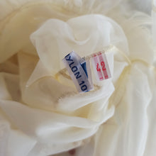 Charger l'image dans la galerie, 1950s - French Deadstock - Yellow Pale Nylon Blouse - Sz 42