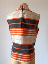 Load image into Gallery viewer, 1960s - Fabulous Acetate Lurex Blouse - Sz 38