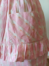Charger l'image dans la galerie, 1950s - MICHEL, Paris - Adorable Pink Plaid Dress - W25 (64cm)