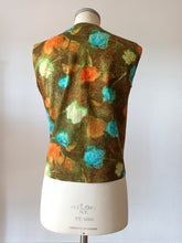 Charger l'image dans la galerie, 1960s - Cute Abstract Cotton Top - Sz 38