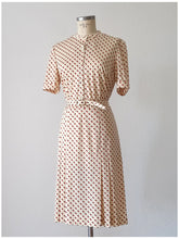 Charger l'image dans la galerie, 1960s - Cute Dotted Dress - W31 (80cm)