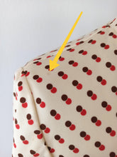 Charger l'image dans la galerie, 1960s - Cute Dotted Dress - W31 (80cm)