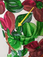 Laden Sie das Bild in den Galerie-Viewer, 1950s 1960s - Stunning Floral Cotton Silk Dress - 32" (82cm)