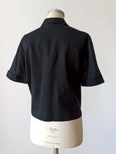 Charger l'image dans la galerie, 1950s 1960s - SWISS QUALITY - Cotton Blouse - Sz 48