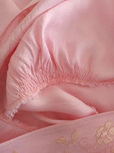 Charger l'image dans la galerie, 1940s - Pink Crepe Night Gown - Sz L/XL