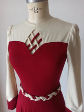 Charger l'image dans la galerie, 1960s - Two Tone Dress - W26 (66cm)