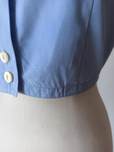 Charger l'image dans la galerie, 1950s - MESSERSCHMIDT-BERGMANN, Germany - Cotton Top - Sz 44