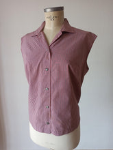 Charger l'image dans la galerie, 1960s - Cotton Blouse - Sz 46