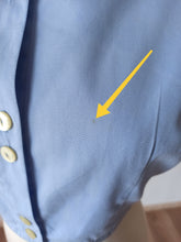 Charger l'image dans la galerie, 1950s - MESSERSCHMIDT-BERGMANN, Germany - Cotton Top - Sz 44