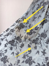 Charger l'image dans la galerie, 1950s - Stunning Silver Satin Rayon Bolero Dress - W32 (82cm)