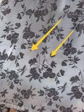 Charger l'image dans la galerie, 1950s - Stunning Silver Satin Rayon Bolero Dress - W32 (82cm)