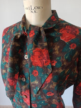 Load image into Gallery viewer, 1960s - Floral Blouse