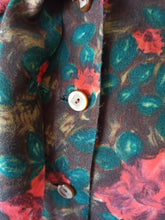 Load image into Gallery viewer, 1960s - Floral Blouse