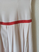 Charger l'image dans la galerie, 1940s 1950s - White Dotted Cotton Dress - W25 (64cm)
