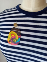 Charger l'image dans la galerie, 1960s - JUMARI, Spain - Deadstock Striped T-Shirt - Sz 36/38