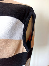 Load image into Gallery viewer, 1960s - SUBLYM, Spain - Deadstock Appricot Striped Top - Sz 4