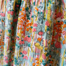 Cargar imagen en el visor de la galería, 1950s 1960s - Adorable Colorful Floral Cotton Dress - W28.5 (72cm)