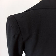 Cargar imagen en el visor de la galería, 1940s - FRANCE - Outstanding Rhinestones Gabardine Blazer - W29 (74cm)