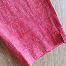 Charger l'image dans la galerie, 1950s - LONDON - Fabulous Red Stripes Raspberry Pants - W28 (70cm)