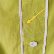Charger l'image dans la galerie, 1950s 1960s - Gorgeous Arctic Lime Cotton Dress - W29 (74cm)