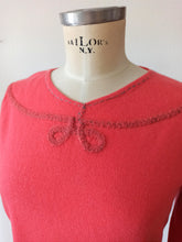 Load image into Gallery viewer, 1950s - BRAEMAR, Scotland - Adorable Cashmere Sweater