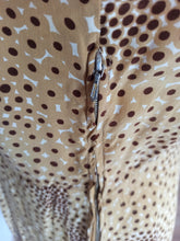 Cargar imagen en el visor de la galería, 1940s - FELDPAUSCH, Switzerland - Exquisite Silk Dress - W28.5 (72cm)